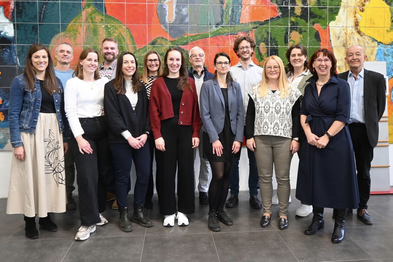 Gruppenfoto an der PPH Augustinum