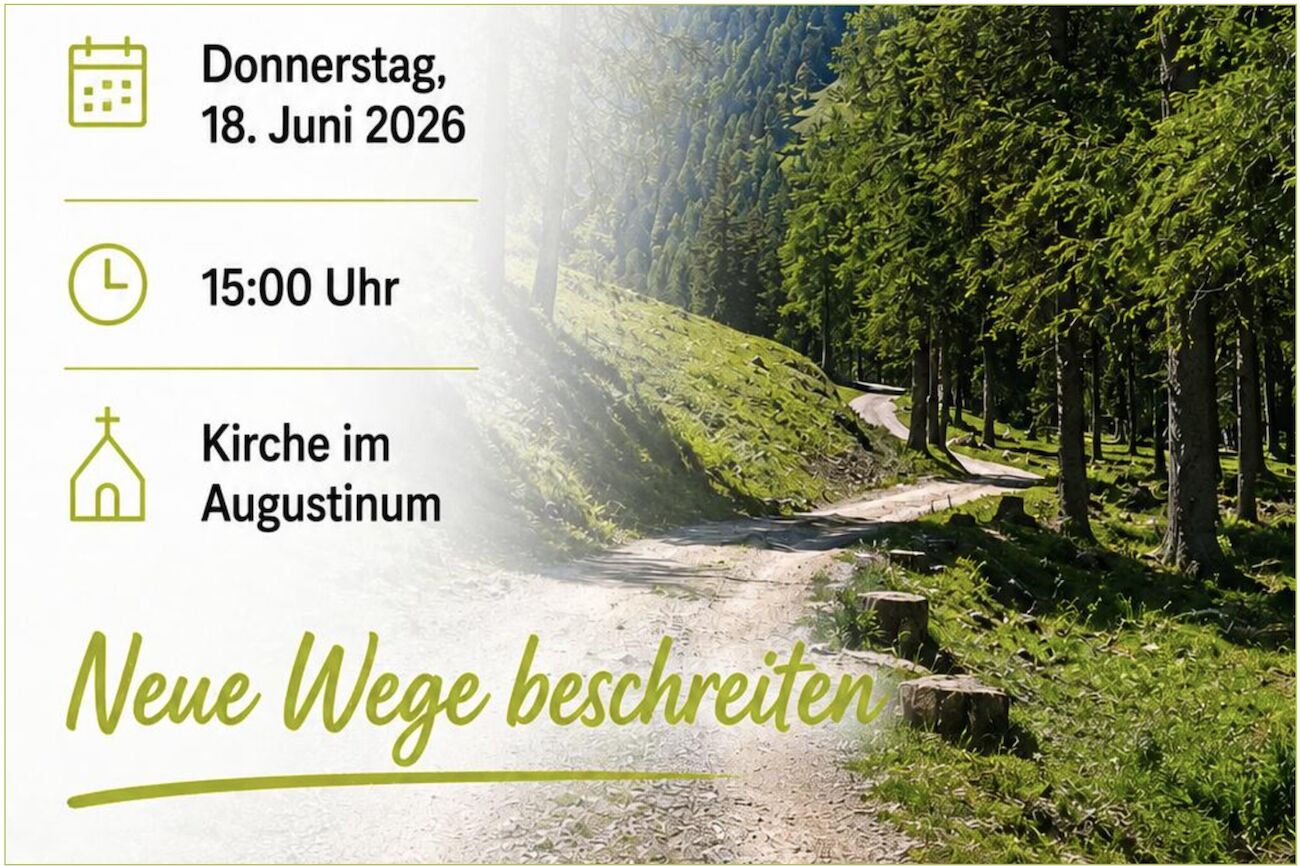 Dekorativbild: Wald im Hintergrund