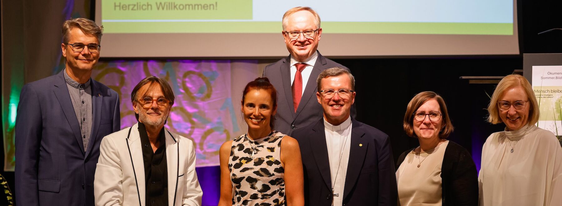 Vortragende Der Sommerschule im Festsaal der PPH Augustinum