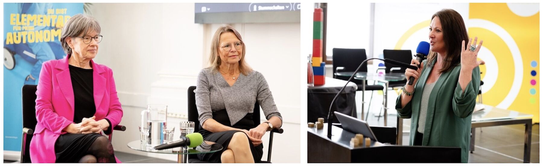 Rektorinnen und Mitwirkende im Hörsaal der PH Steiermark