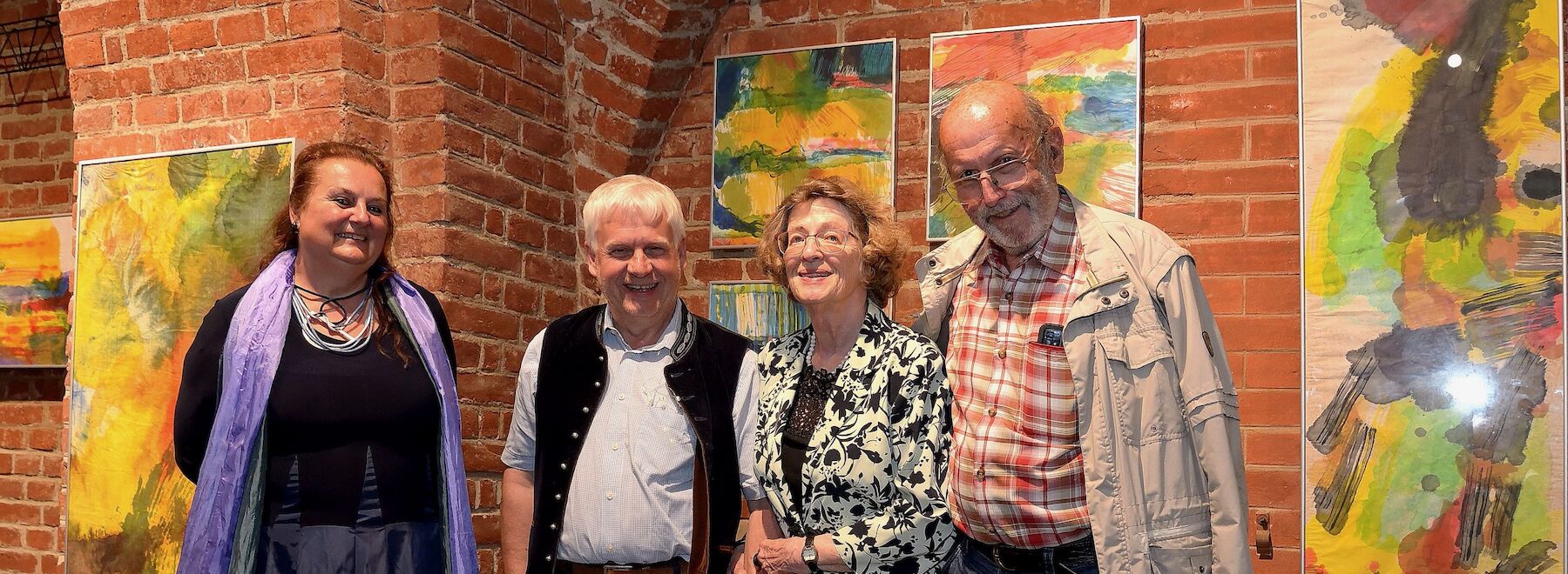 Titelbild v.l.n.r.: Franziska Pirstinger, Karl Wimmer, Heidrun Melbinger-Wess und Friedrich Bouvier