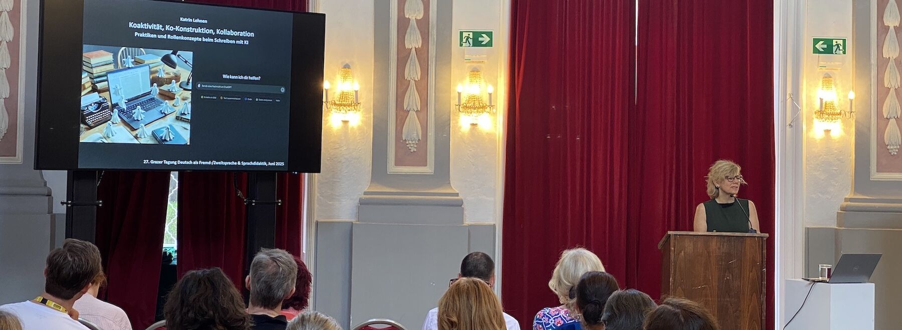 Katrin Lehnen am Rednerpult