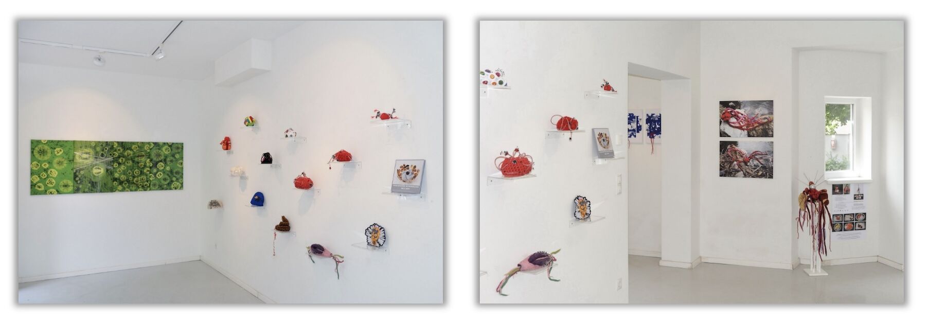 Räumlichkeiten der Ausstellung