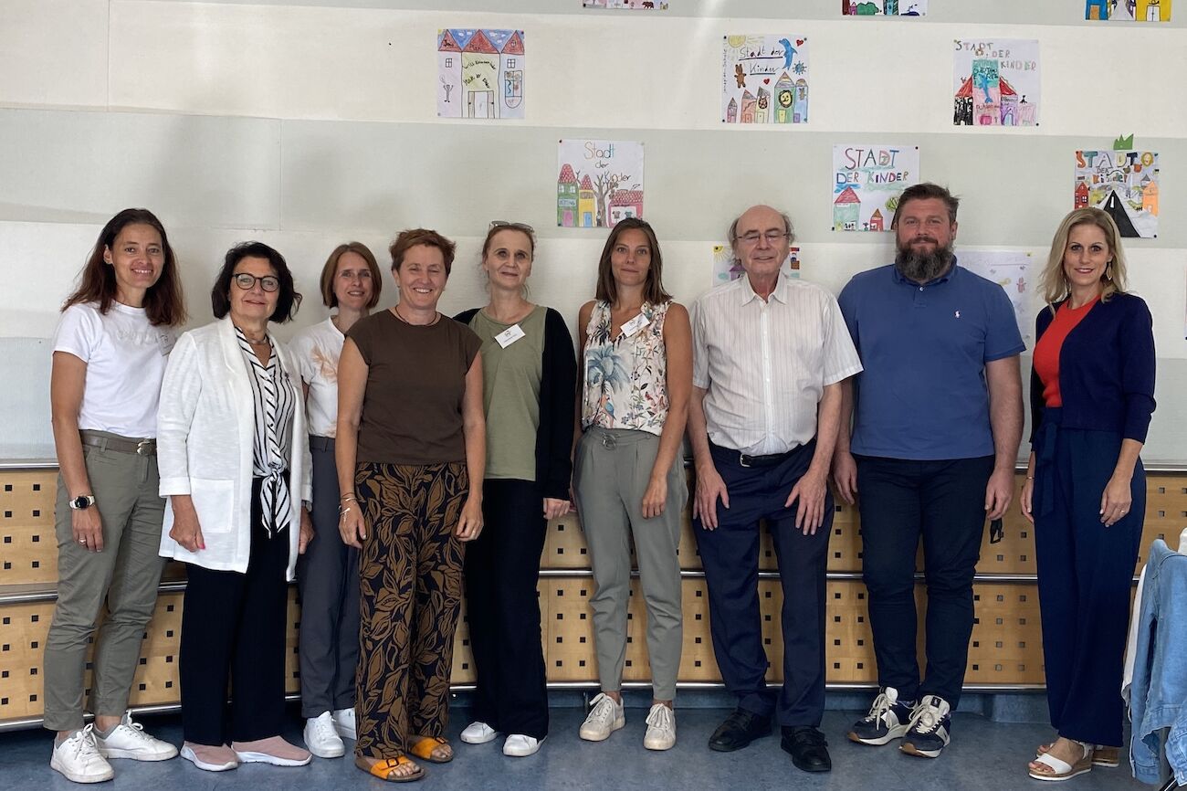 Gruppenfoto: Jenaplan Bildungreise