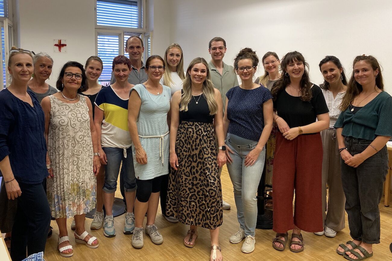 Gruppenbild Jenaplan-Pädagogik Lehrgangsabschluss