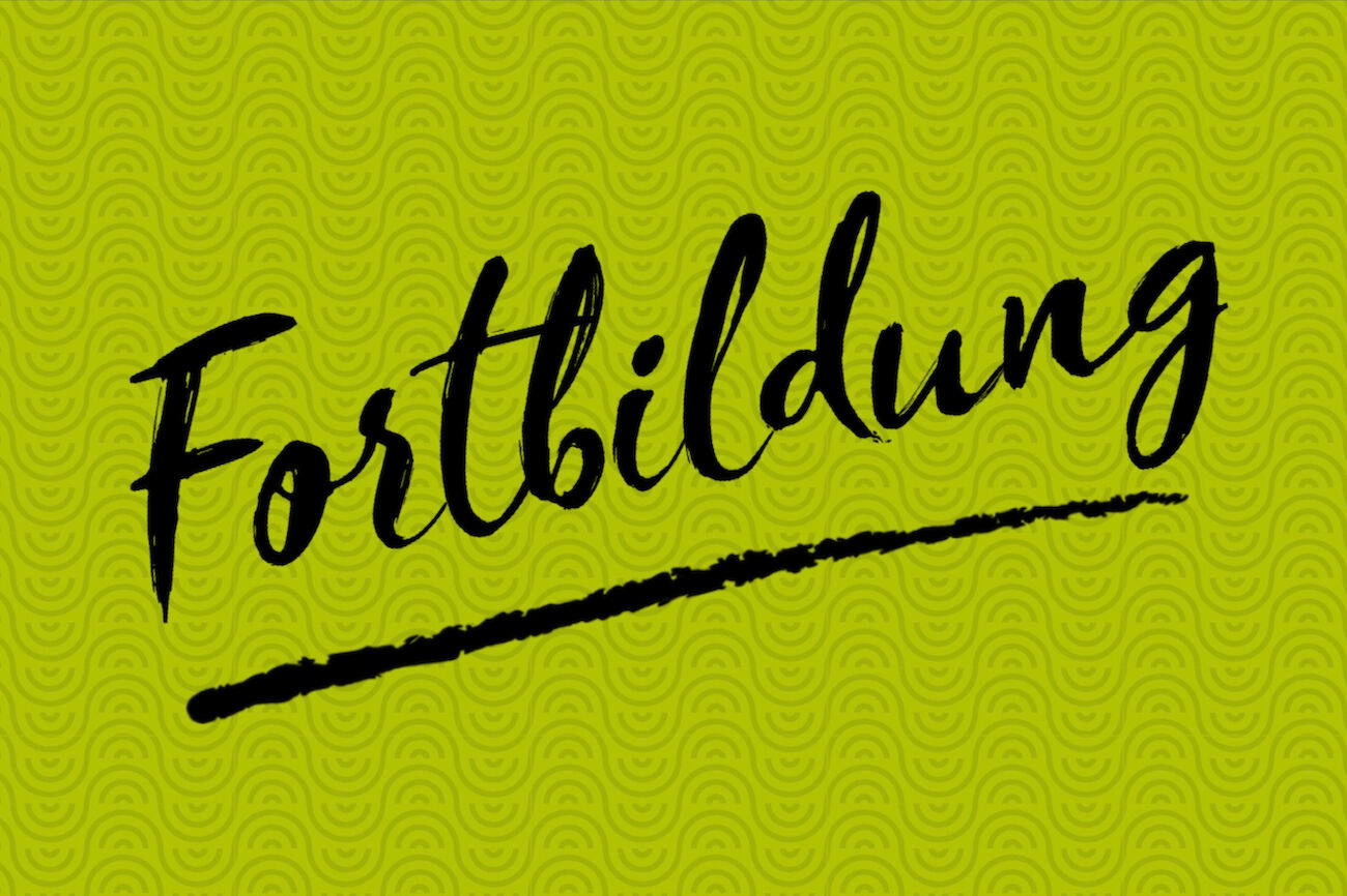 Dekorativbild: Fortbildung