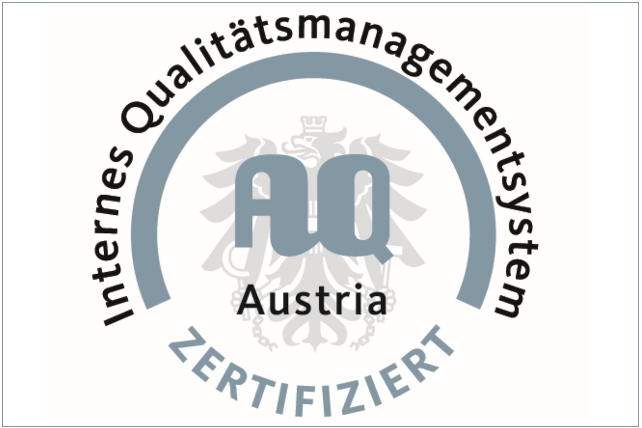 Logo: Internes Qualitätsmanagement AQ Austria