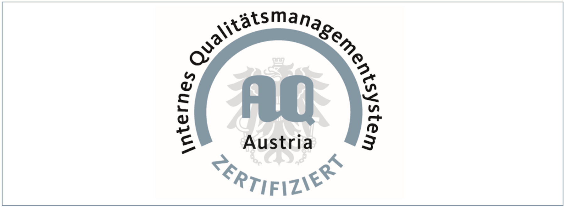 Logo: Internes Qualitätsmanagement AQ Austria