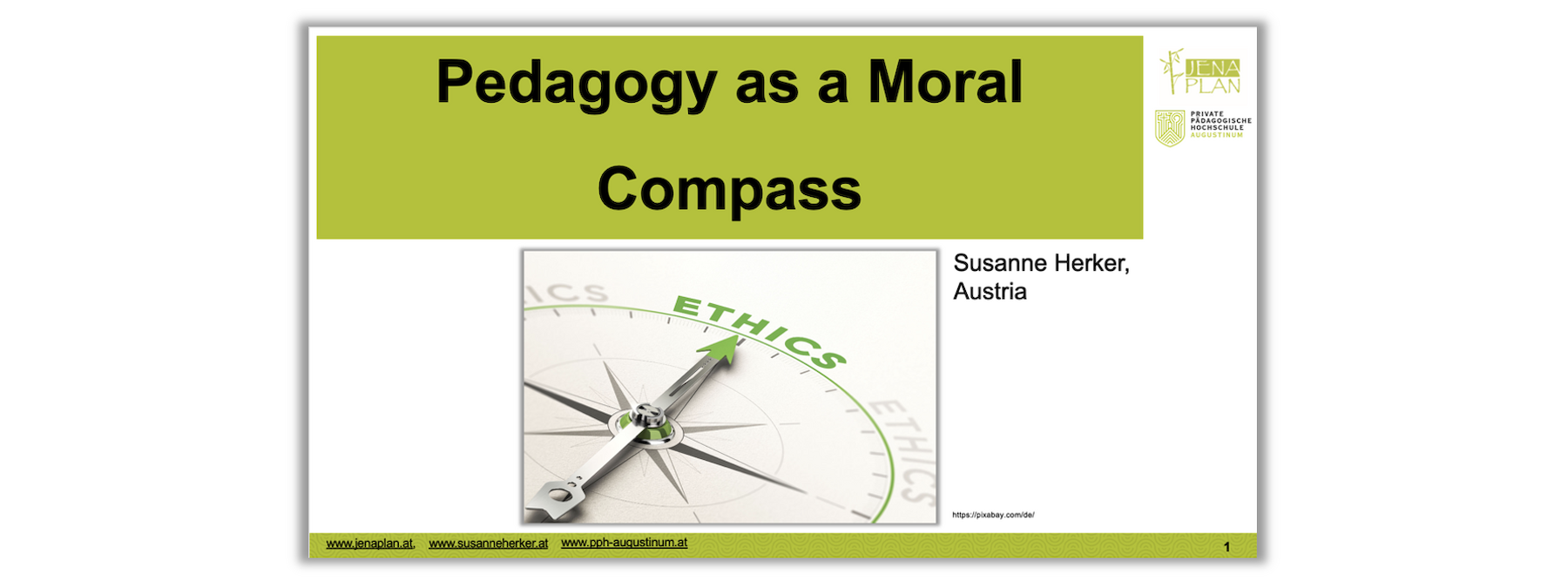 Dorativbild: Startfolie von Dr. Herker - Bild eines Kompasses